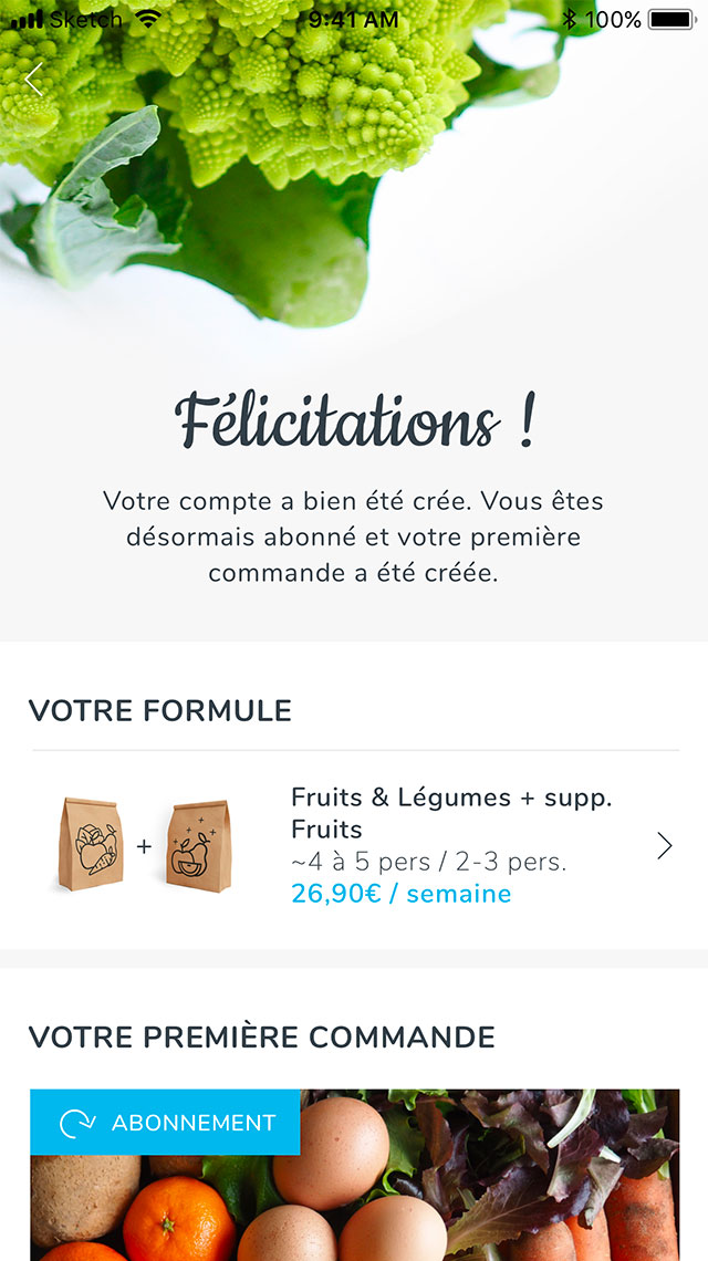 Claudia Berger - Webdesign et design application smartphone - Potager City - felicitations